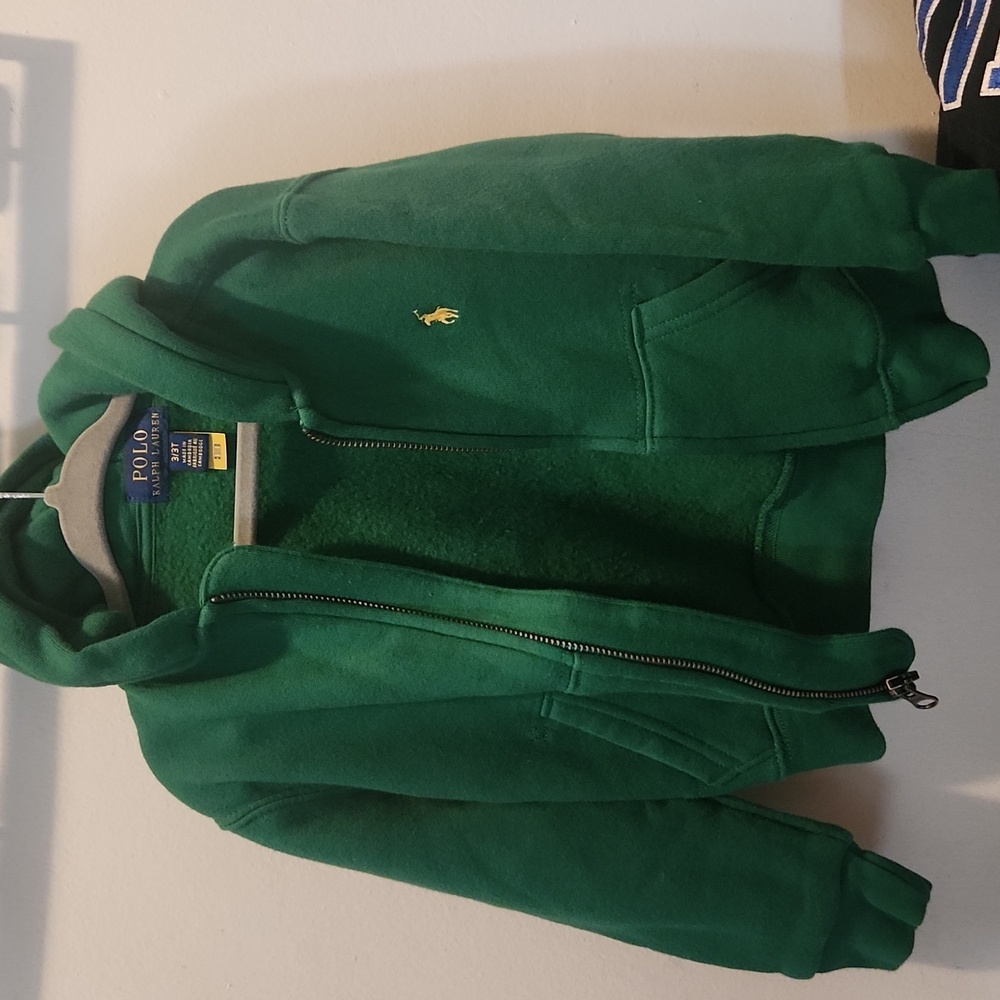 Boys Green Hoodie
